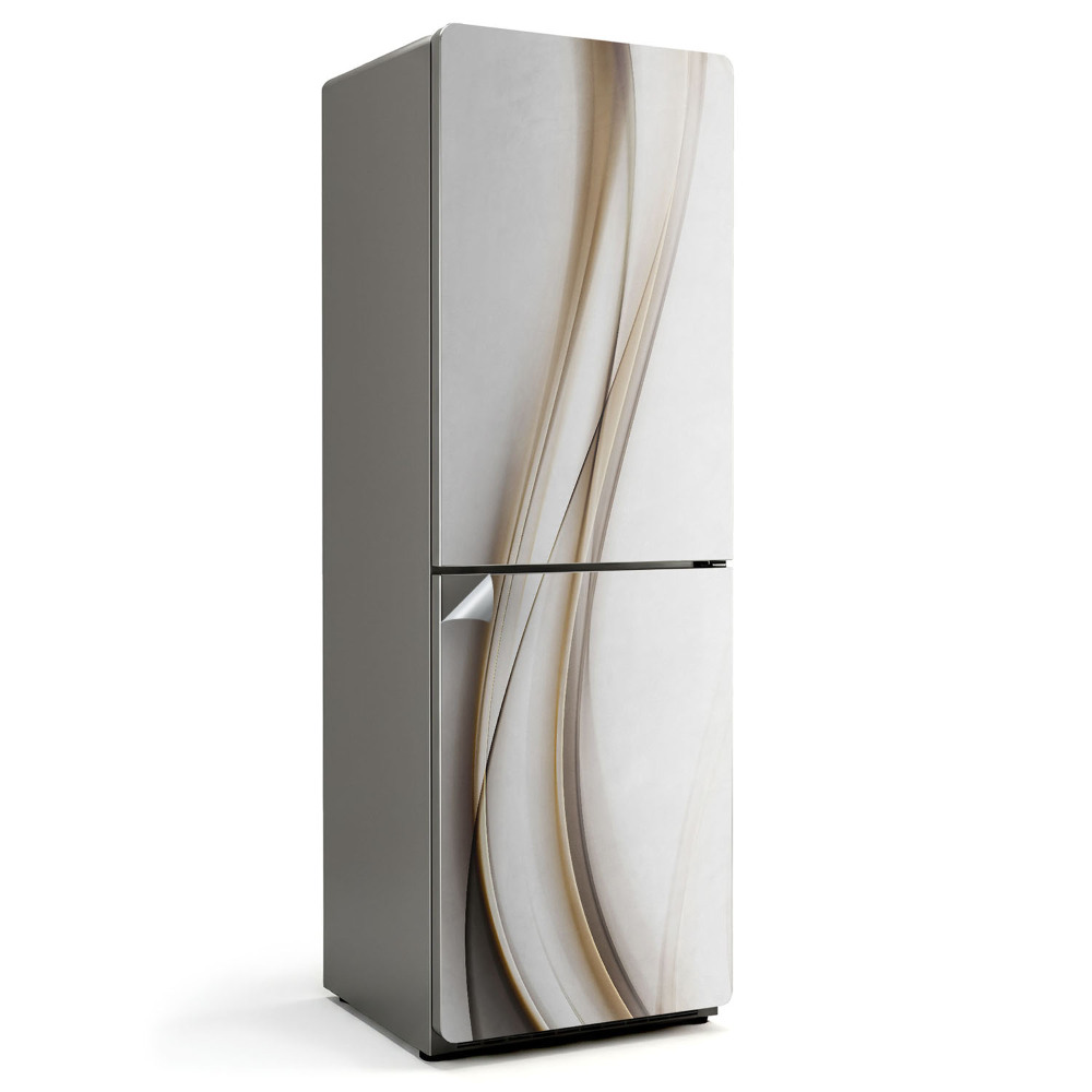 Fototapeta na chladničku Vlny abstraktních čar