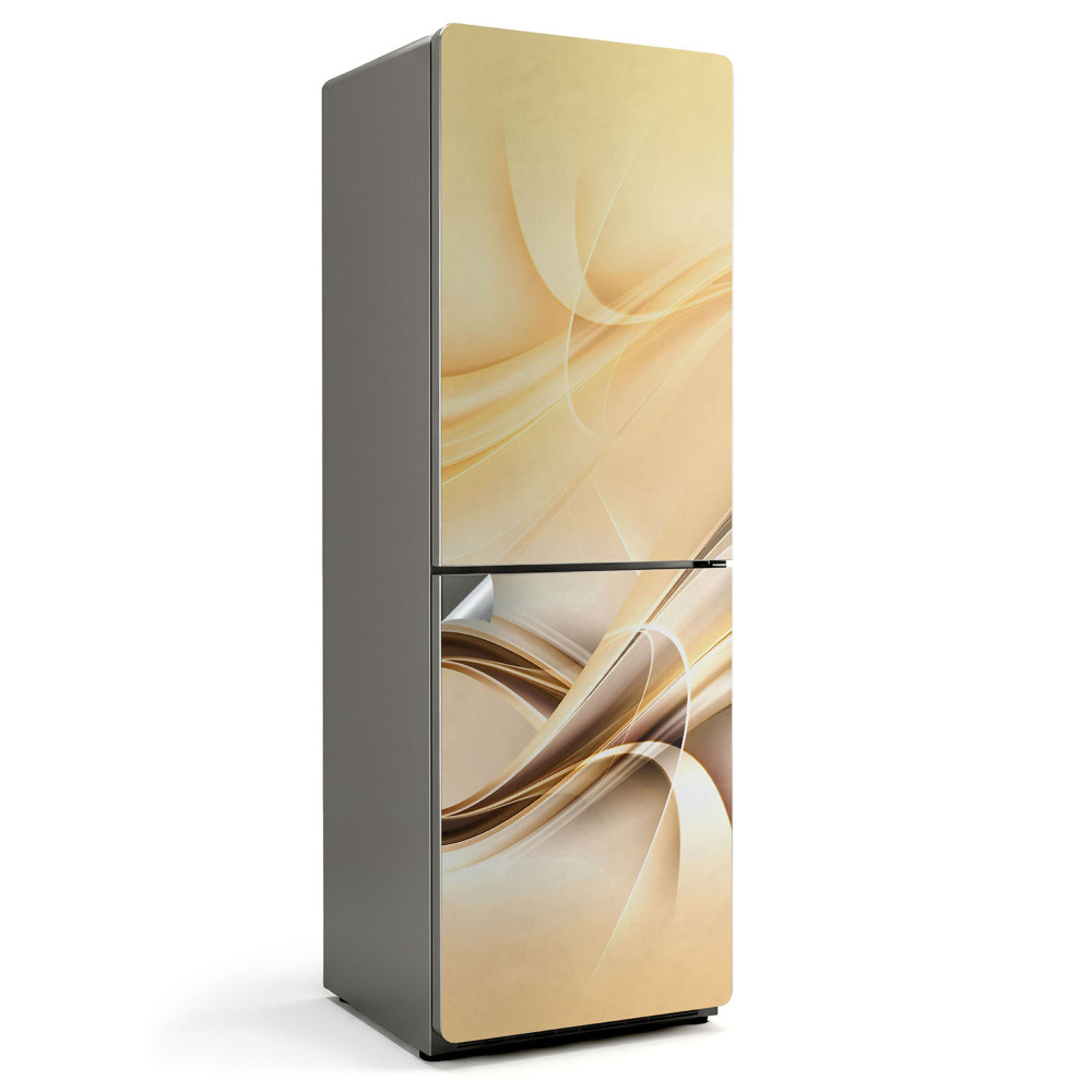 Nálepky na chladničku Abstraktní vlny a čáry