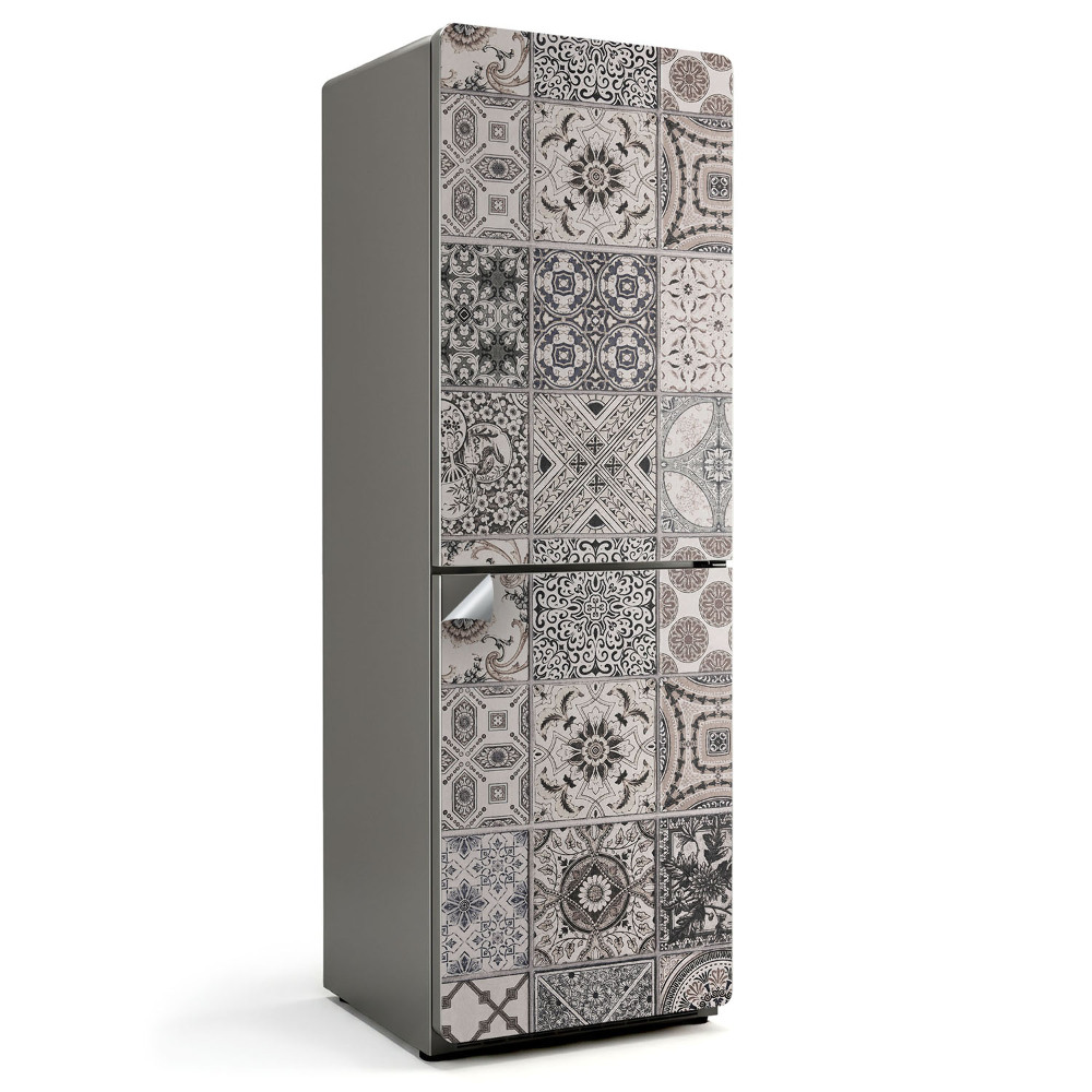 Nálepky na chladničku Mozaikové vzory na dlaždicích