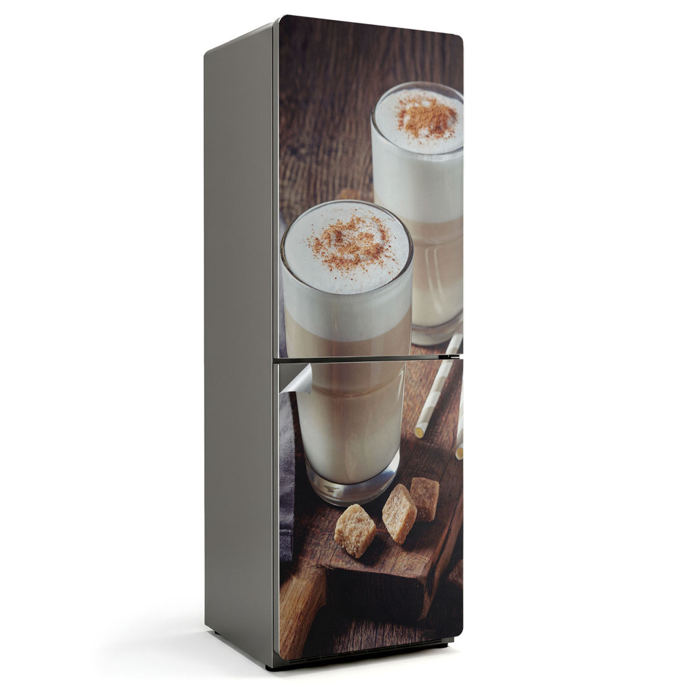 Fototapeta na chladničku Aromatická káva s pěnou