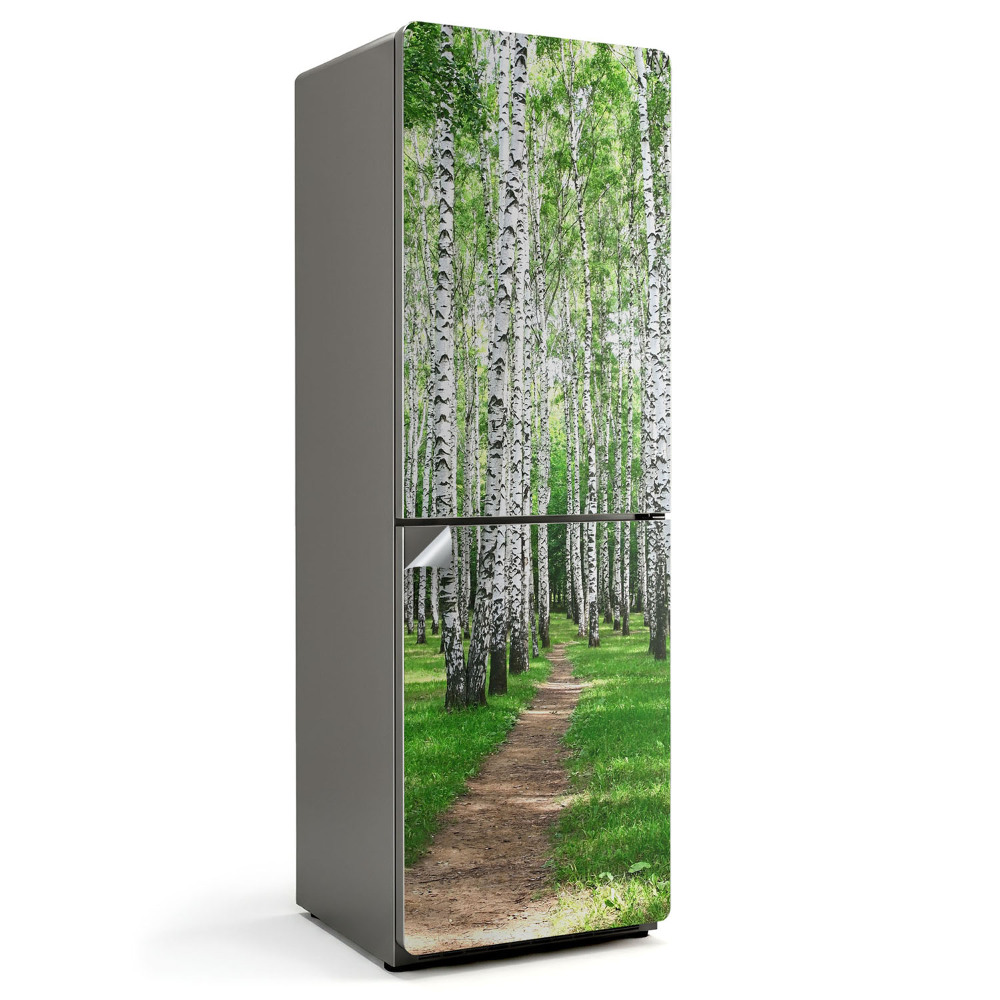 Nálepky na chladničku Alej v lese