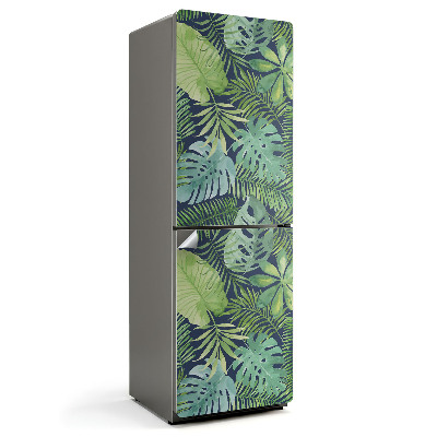 Fototapeta na chladničku Tropický List Vzor