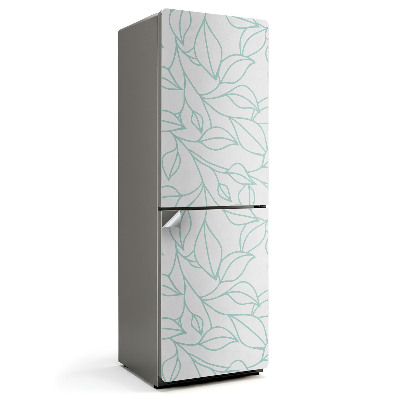 Fototapeta na chladničku Jemný vzor listů