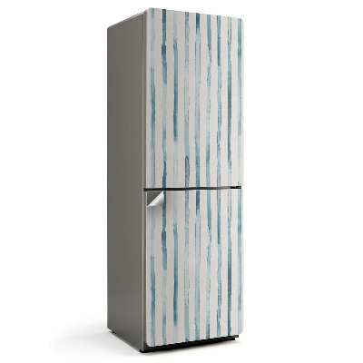 Nálepky na chladničku Svislé pruhy v akvarelu