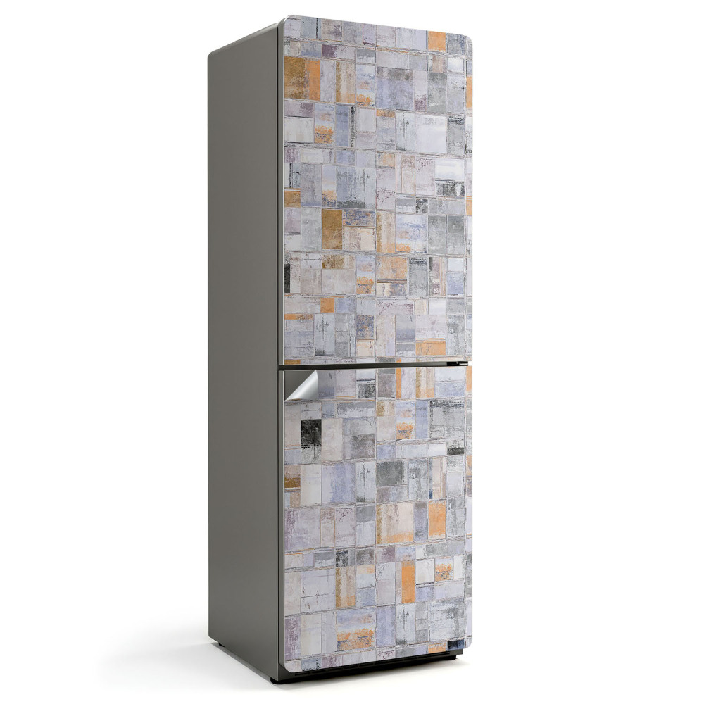 Fototapeta na chladničku Mozaika z obdélníků