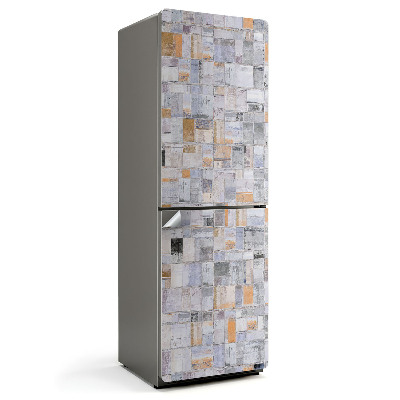 Fototapeta na chladničku Mozaika z obdélníků