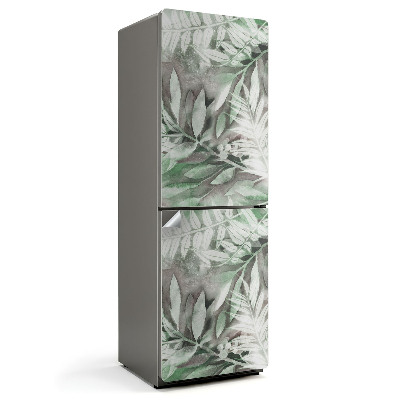 Nálepky na chladničku Listový akvarel vzor