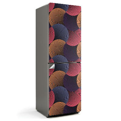 Fototapeta na chladničku Vlny s dynamickými liniemi