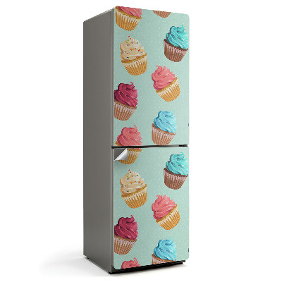 Nálepky na chladničku Cupcake vzor