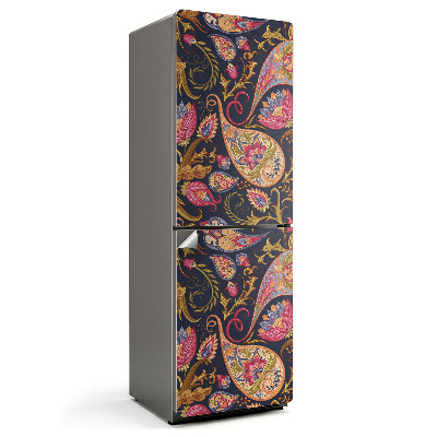 Fototapeta na chladničku Rostlinný vzor s ornamenty