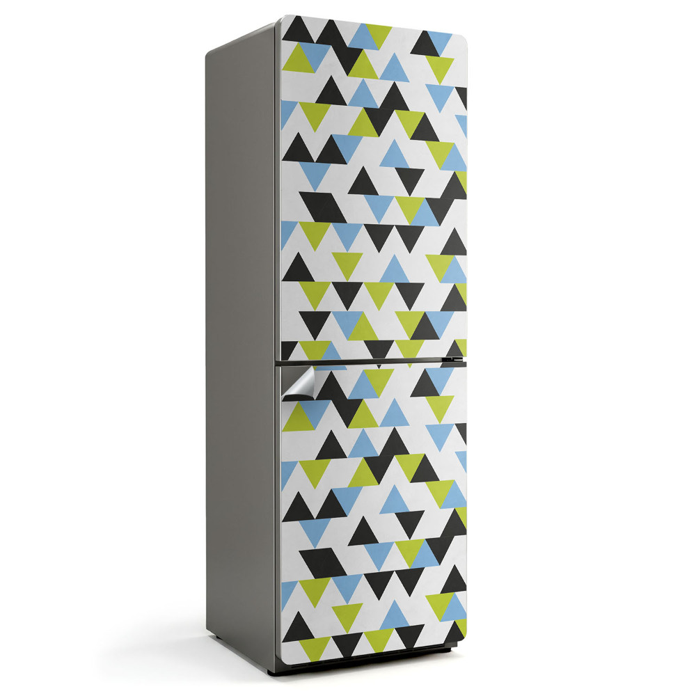 Fototapeta na chladničku Dynamický trojúhelníkový vzor