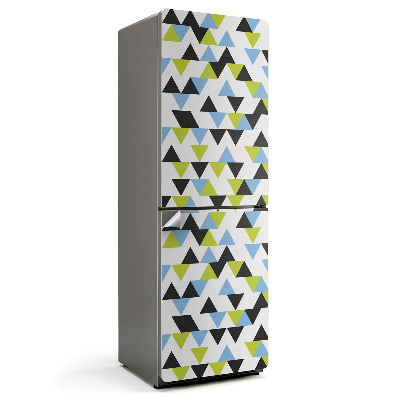 Fototapeta na chladničku Dynamický trojúhelníkový vzor