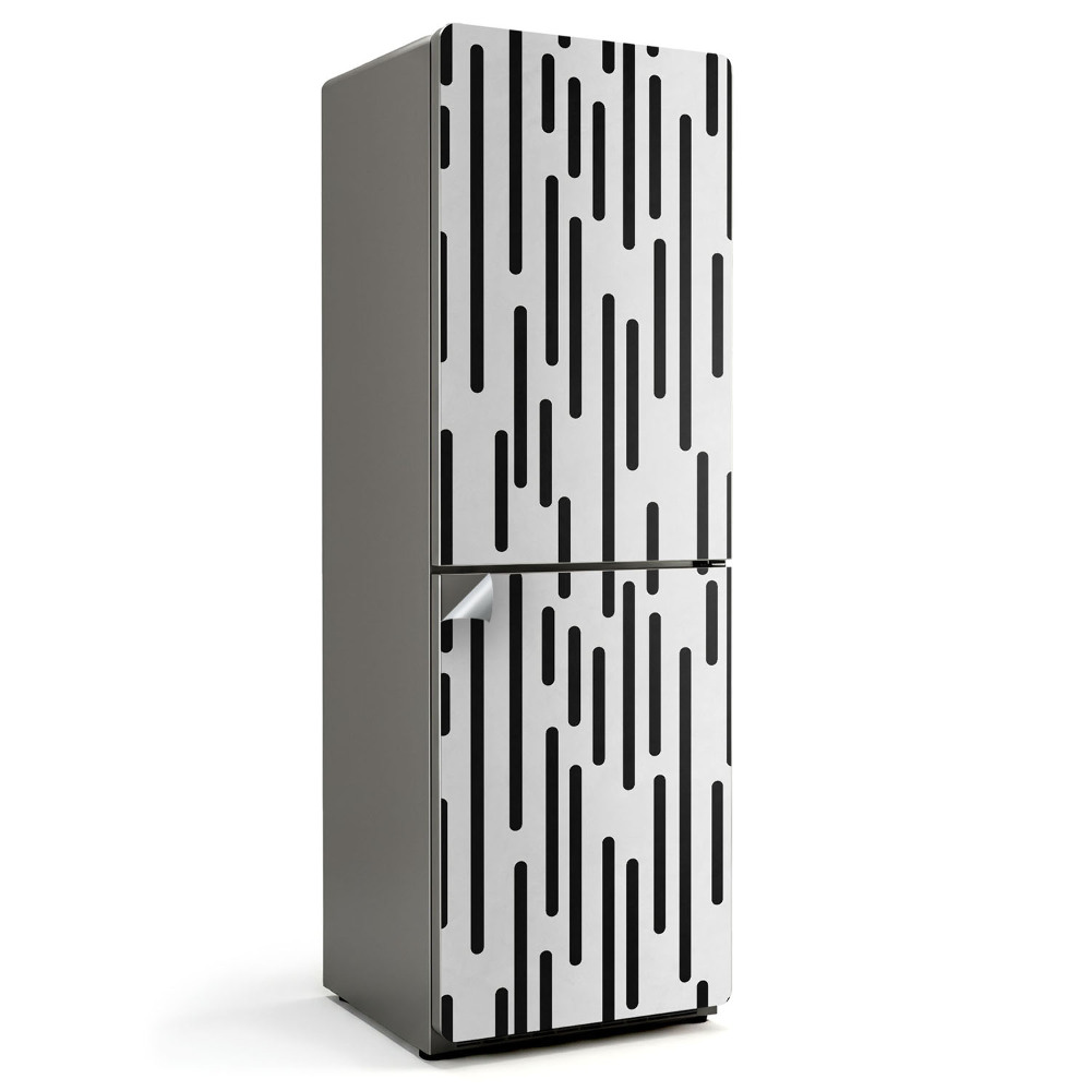 Nálepky na chladničku Svislé čáry v pohybu