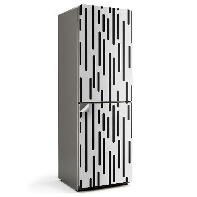 Nálepky na chladničku Svislé čáry v pohybu