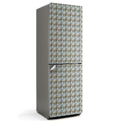 Fototapeta na chladničku Diamantový vzor v mřížce