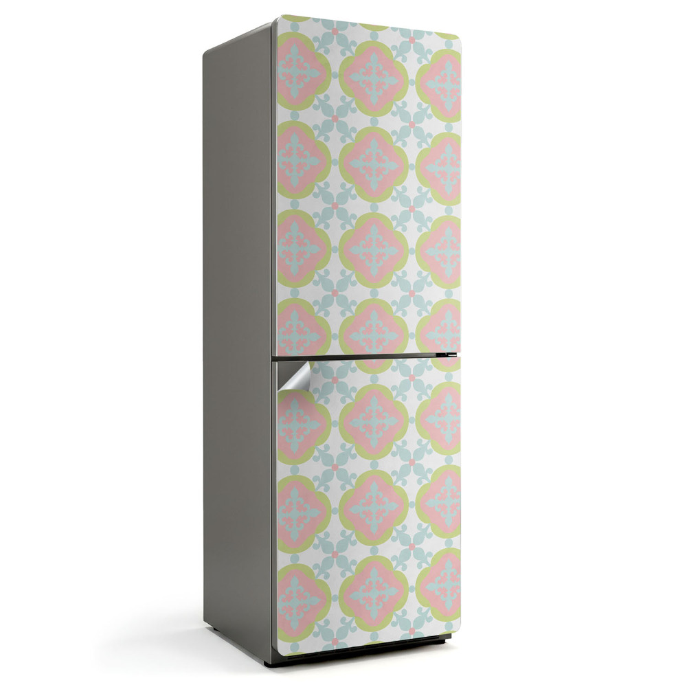 Fototapeta na chladničku Vzor s květinovými motivy