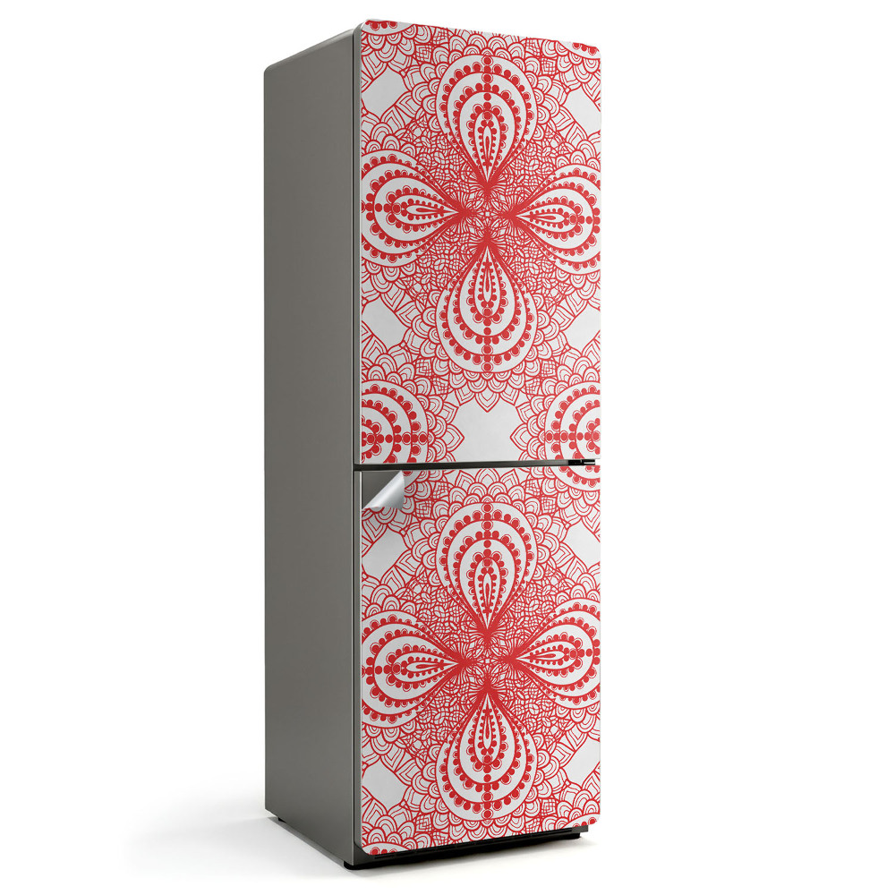 Nálepky na chladničku Vzor se symetrickými motivy