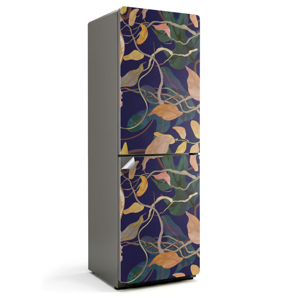 Nálepky na chladničku Rostlinné vzory a listy