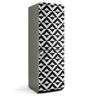 Fototapeta na chladničku Vzor kosočtverců v řadách