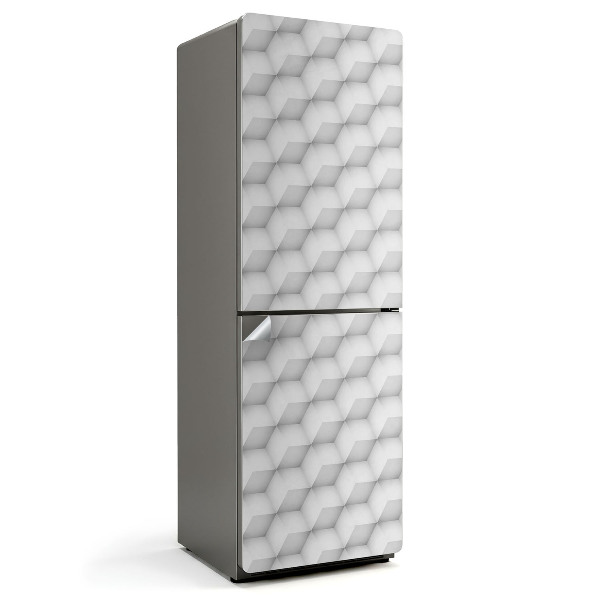 Nálepky na chladničku Geometrický 3D vzor