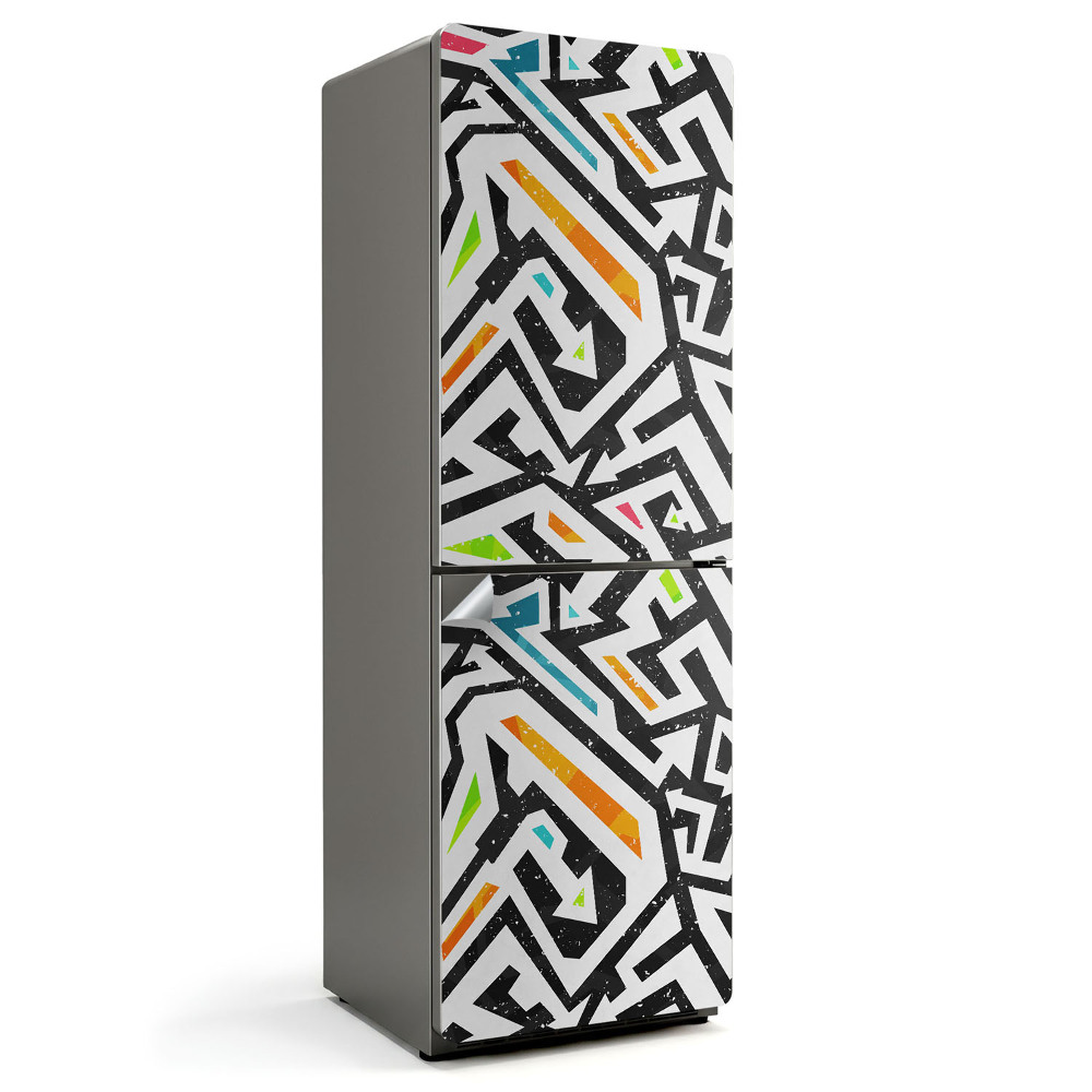 Fototapeta na chladničku Abstraktní vzor čáry