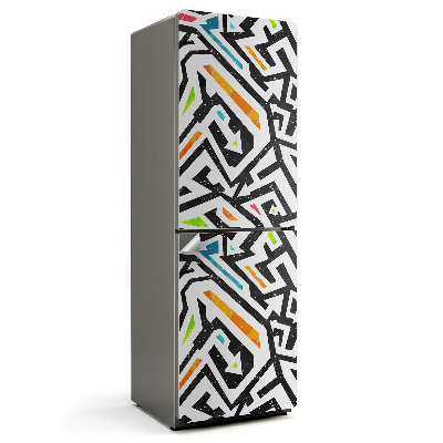 Fototapeta na chladničku Abstraktní vzor čáry