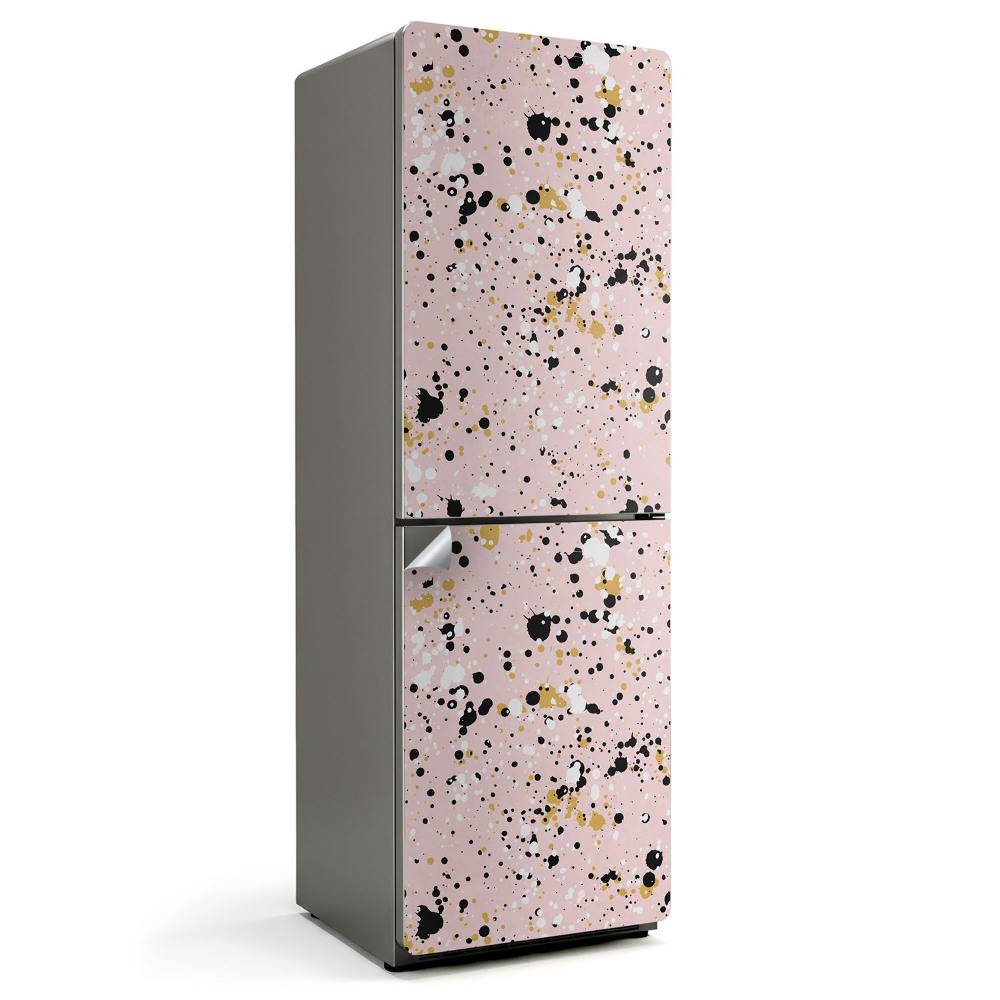 Nálepky na chladničku Abstraktní skvrny a tečky