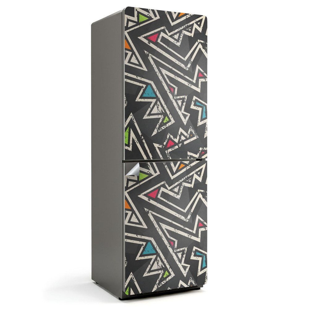 Fototapeta na chladničku Dynamické geometrické vzory