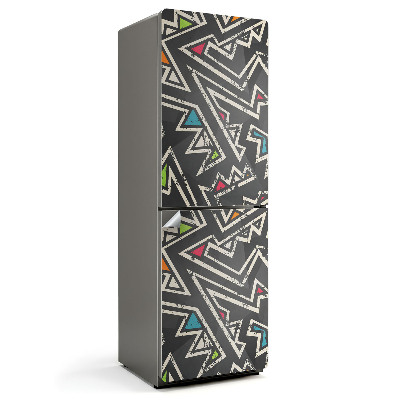 Fototapeta na chladničku Dynamické geometrické vzory