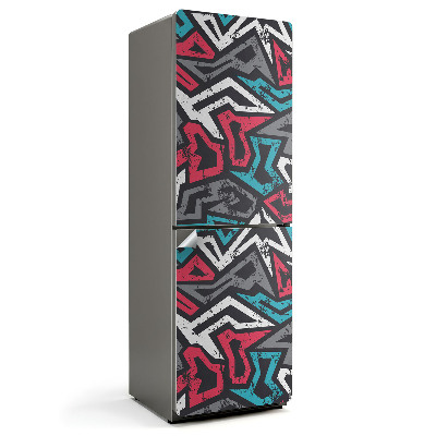 Nálepky na chladničku Dynamické geometrické vzory