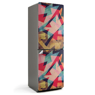 Fototapeta na chladničku Abstraktní tvary a linie