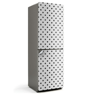 Fototapeta na chladničku Geometrický vzor s křížky