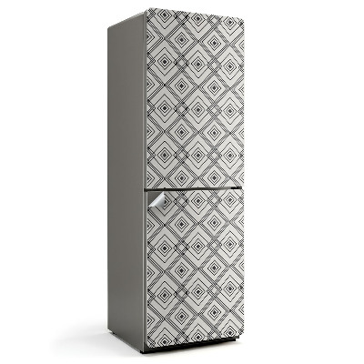 Nálepky na chladničku Geometrický kosočtverečný vzor