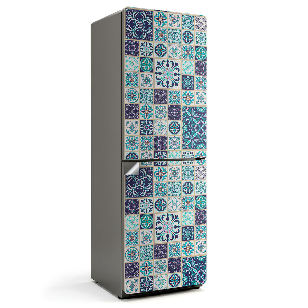 Fototapeta na chladničku Mozaikové vzory v dlaždicích