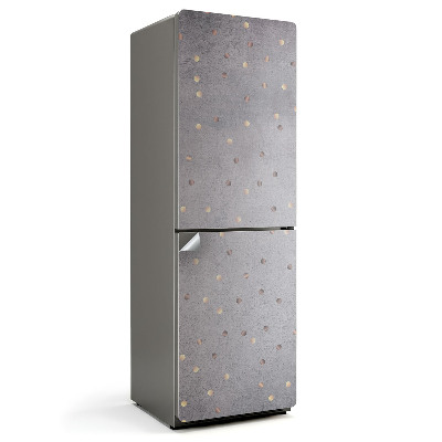 Fototapeta na chladničku Rozptýlené malé kruhy