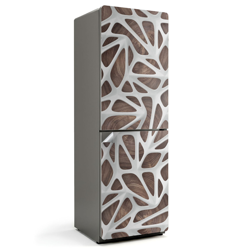 Nálepky na chladničku Prolamované abstraktní vzor