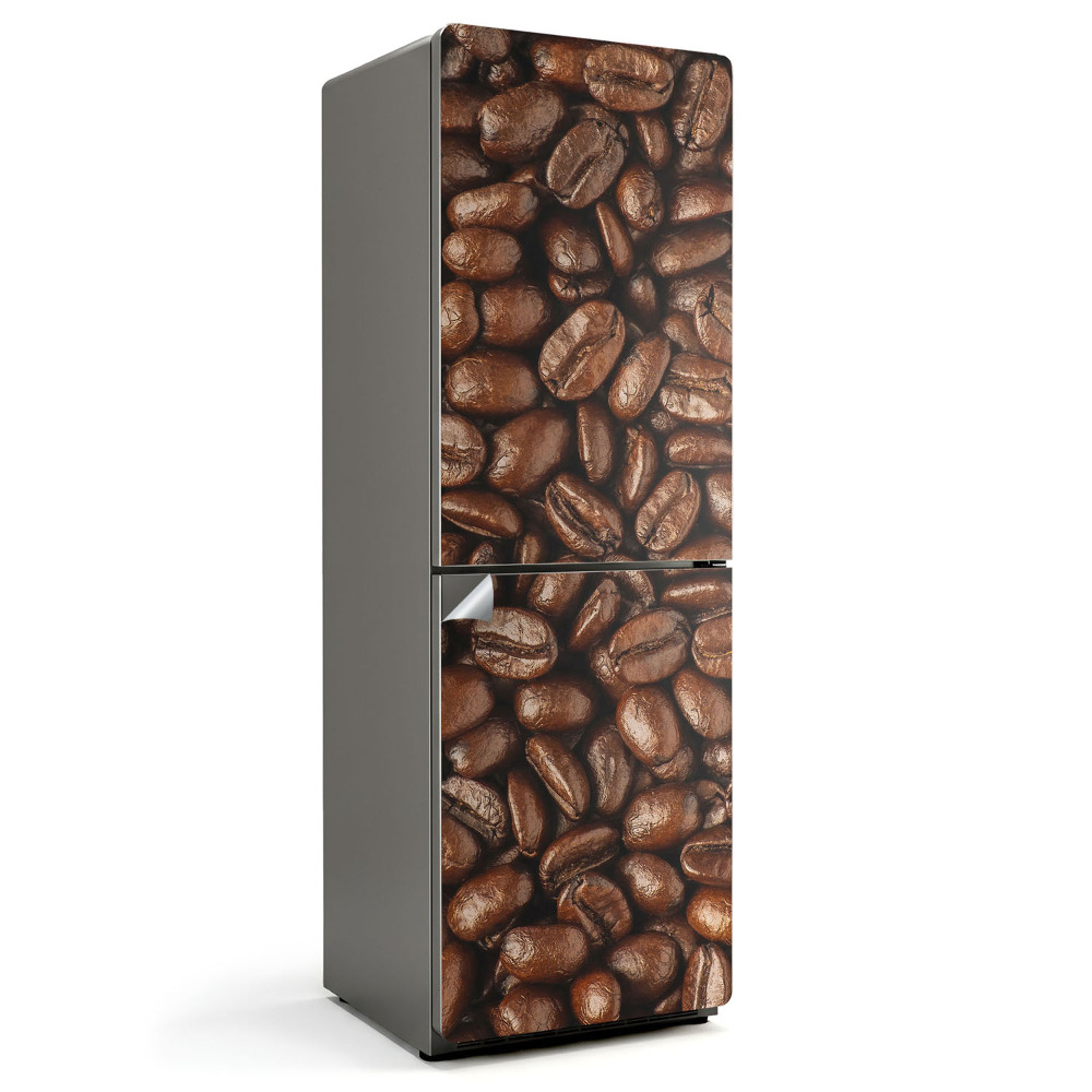 Fototapeta na chladničku Detail kávových zrn