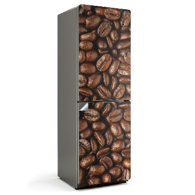 Fototapeta na chladničku Detail kávových zrn