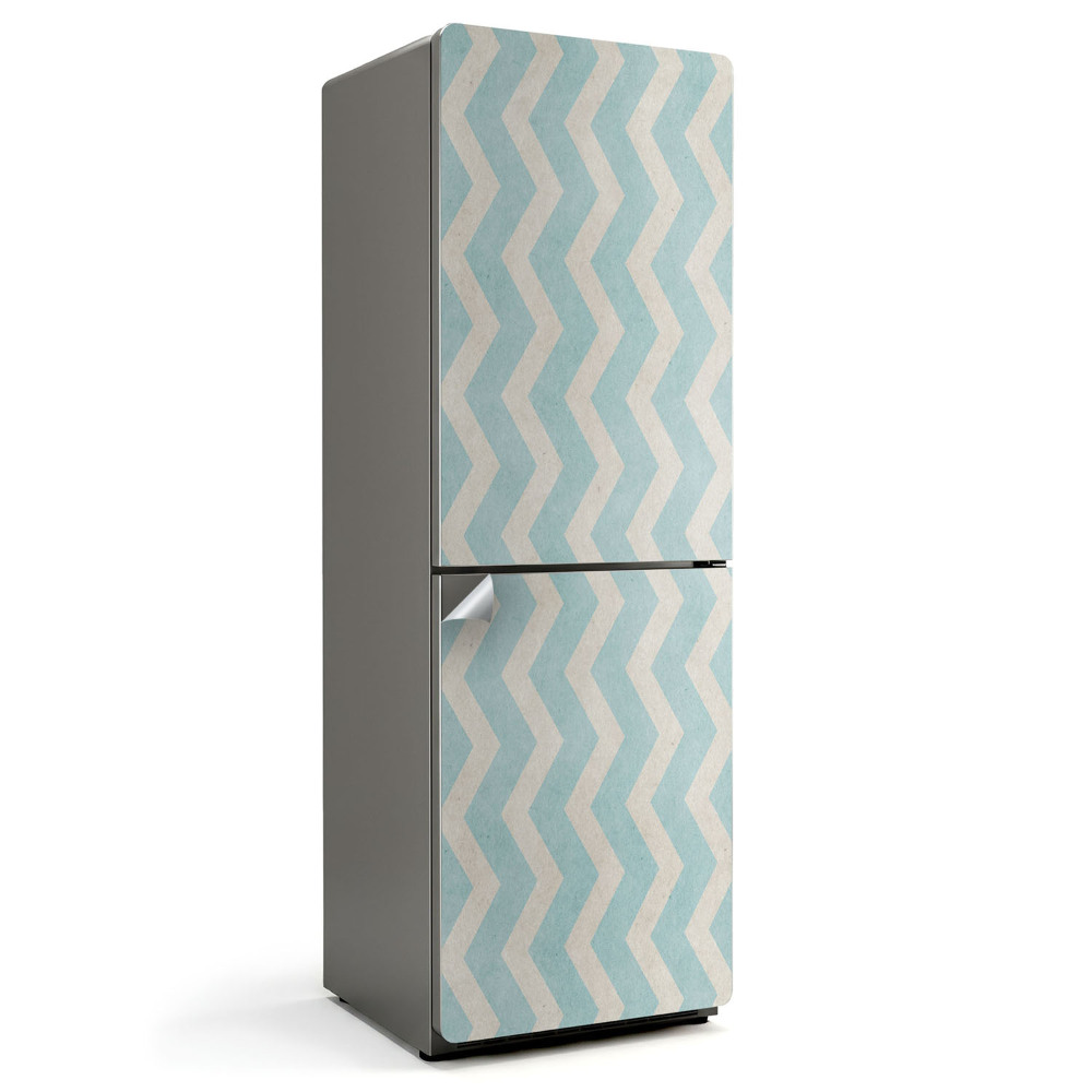 Fototapeta na chladničku Cikcak na texturu pozadí