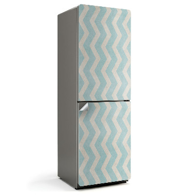 Fototapeta na chladničku Cikcak na texturu pozadí