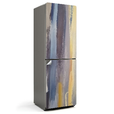 Nálepky na chladničku Abstraktní pruhy barvy