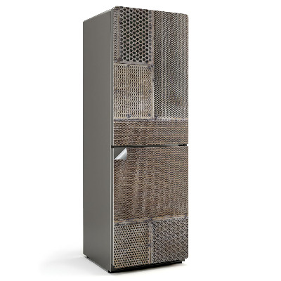 Fototapeta na chladničku Vzor perforovaného plechu