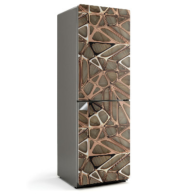 Fototapeta na chladničku Abstraktní prolamované vzor