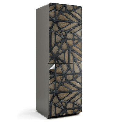 Fototapeta na chladničku Abstraktní prolamované vzor