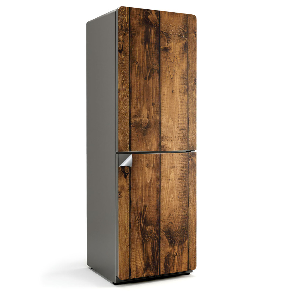 Nálepky na chladničku Svislé dřevěné desky