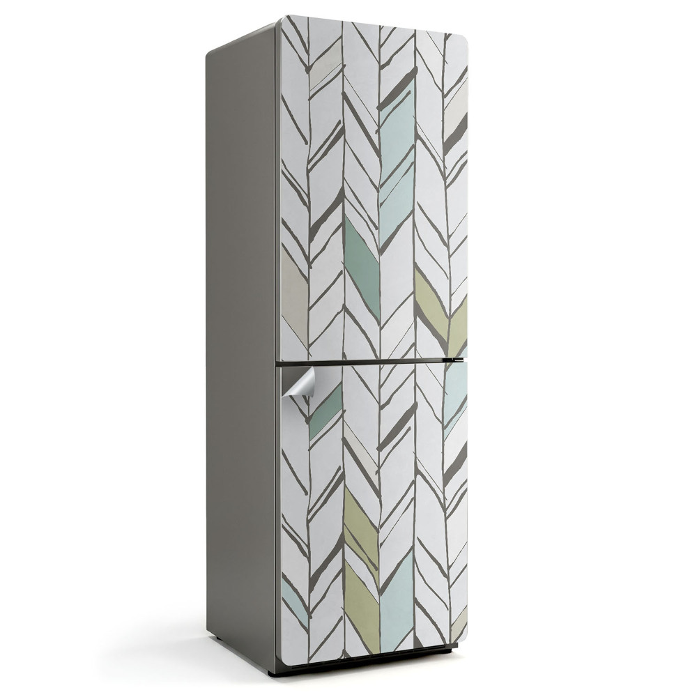 Nálepky na chladničku Jemný geometrický vzor