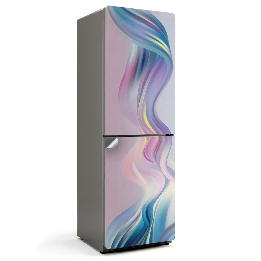 Fototapeta na chladničku Vlny v pastelových odstínech