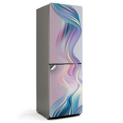 Fototapeta na chladničku Vlny v pastelových odstínech