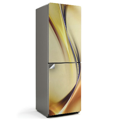 Nálepky na chladničku Tekuté čáry a vlny