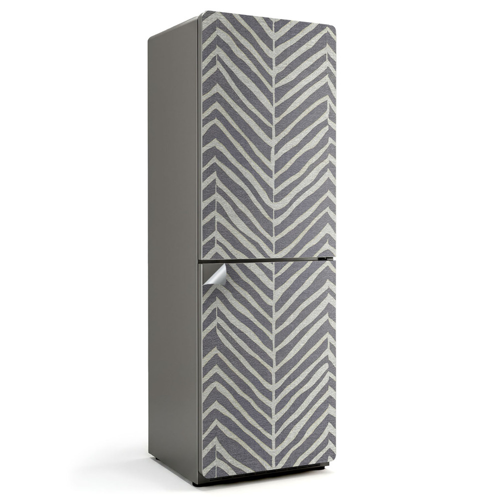 Fototapeta na chladničku Cikcak a čárový vzor